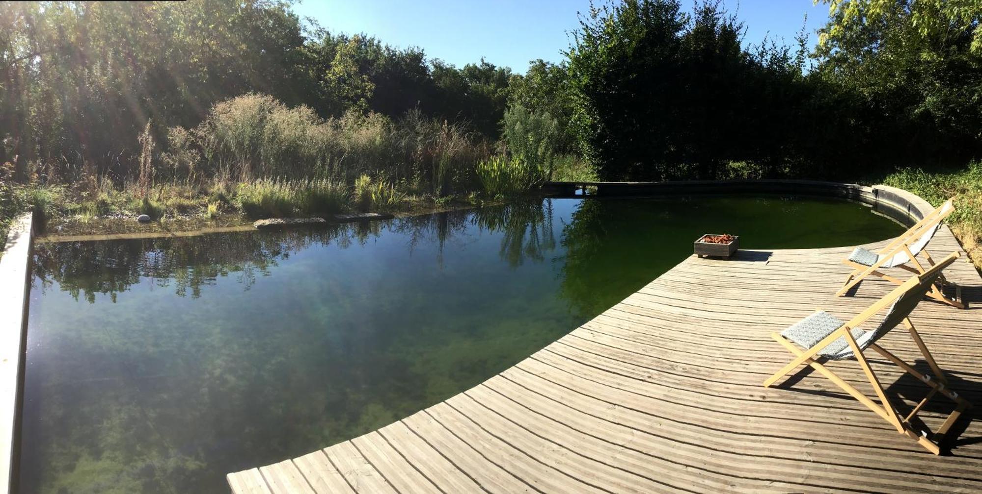 Ecolieu Le Chant Du Temps Bed and Breakfast Saint-Usuge Exterior foto